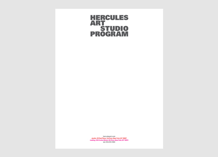 Hercules Art Studio Program 3